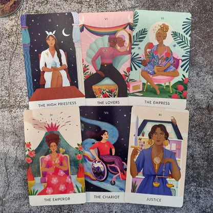 Tarot Cards of Modern Goddesses